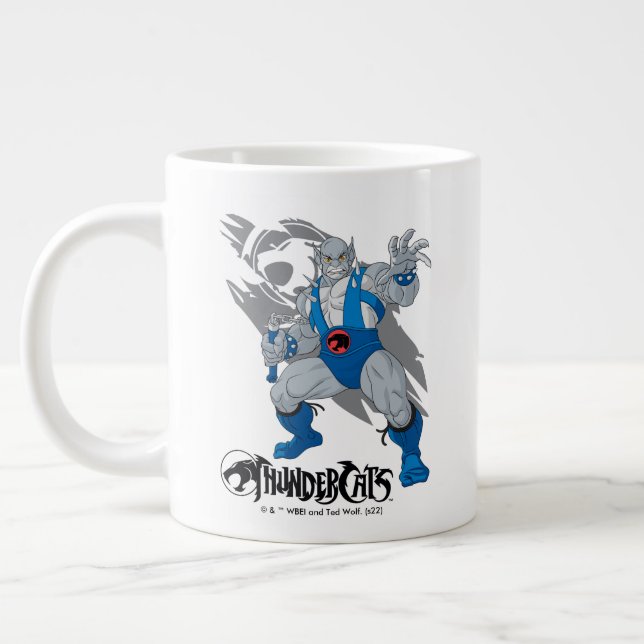 ThunderCats | Panthro Character Graphic Giant Coffee Mug (Left)