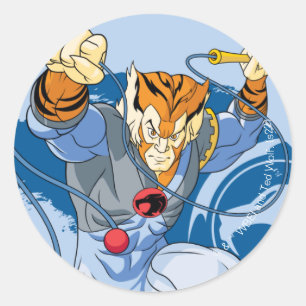 ThunderCats Tygra Character Graphic Classic Round Sticker
