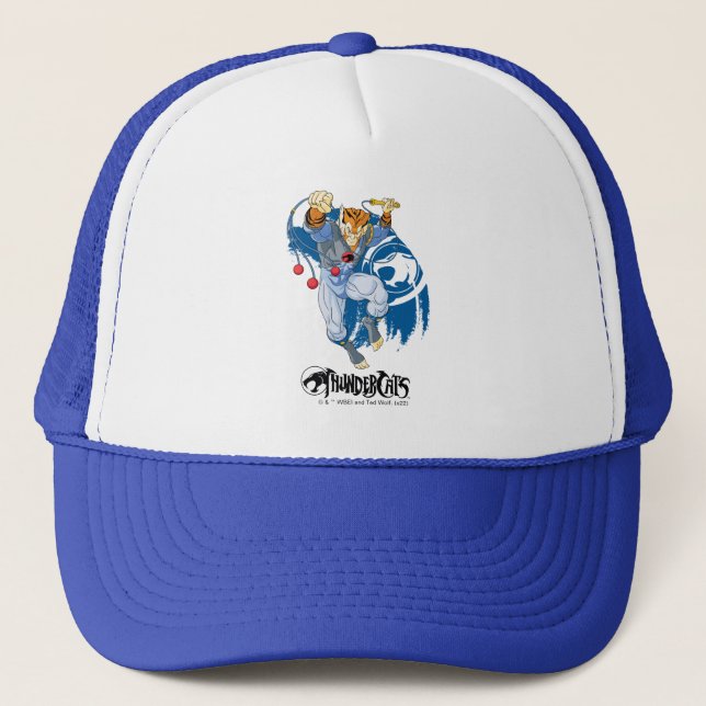 ThunderCats | Tygra Character Graphic Trucker Hat (Front)