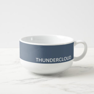 Thundercloud Blue-grey Colour Name Soup Mug
