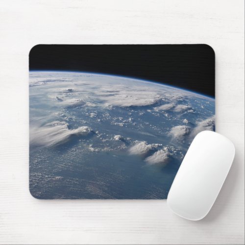 Thunderhead Anvils Of Earth Onto Southern Borneo Mouse Pad