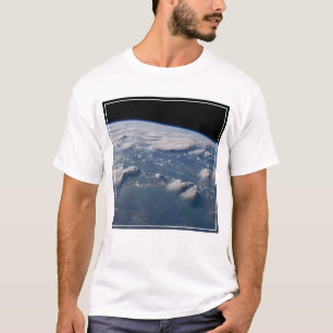 Thunderhead Anvils Of Earth Onto Southern Borneo. T-Shirt