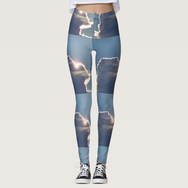 thunderhead cloud leggings (Front)