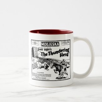 Thundering Herd 1925 movie ad Mug