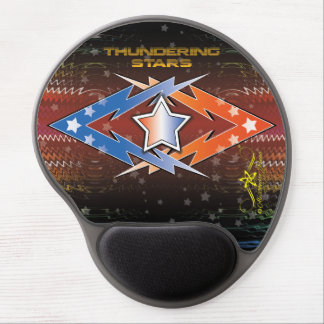 Thundering Stars Gel Mouse Pad
