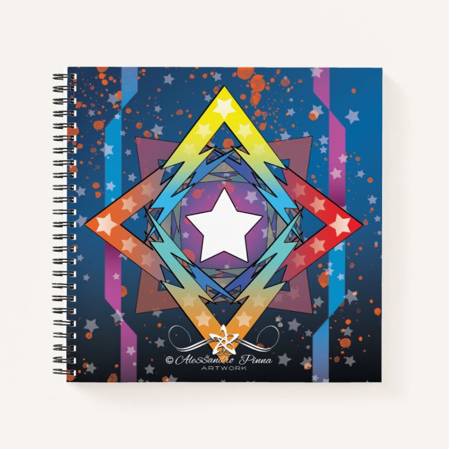 Thundering Stars Notebook (Front)