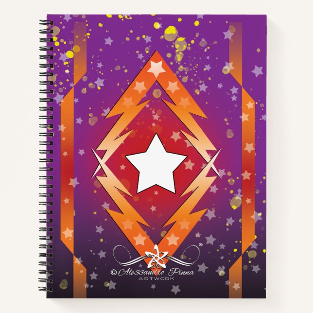 Thundering Stars Notebook (Front)