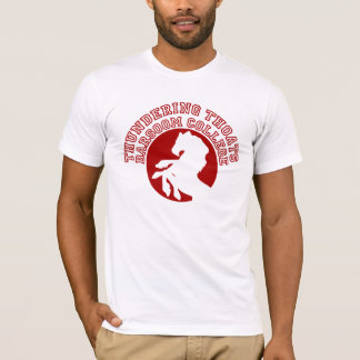 Thundering Thoats Barsoom College T-Shirt