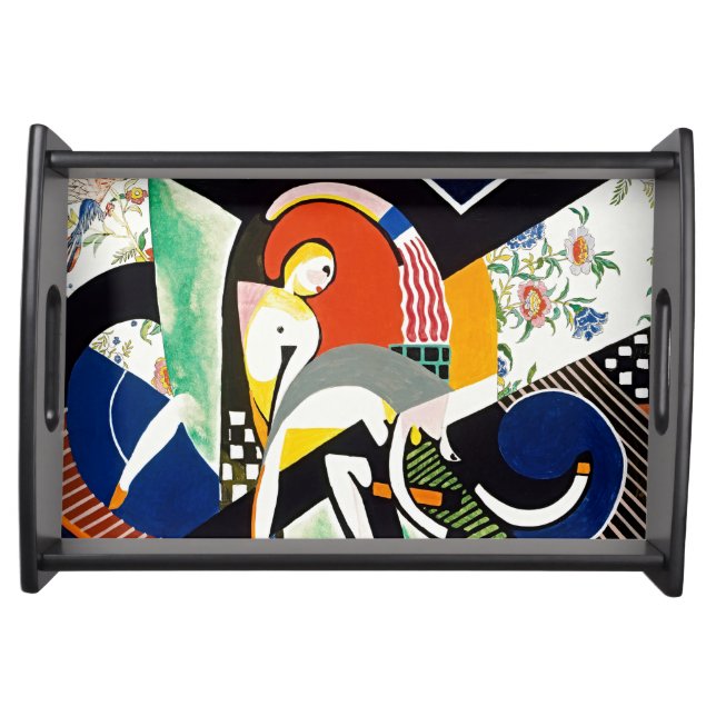 Thundershower Modernist Art Tray (Front)