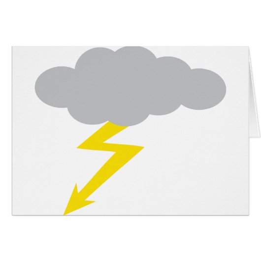 thunderstorm cards (Front Horizontal)