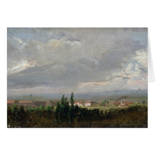 Thunderstorm Near Dresden, 1830 Cards (Front Horizontal)