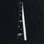Thunderstorm Neck Tie<br><div class="desc">Dark clouds with lightning, thunderstorm tie, perfect gift for your favorite weatherman, forecaster, meteorologist</div>