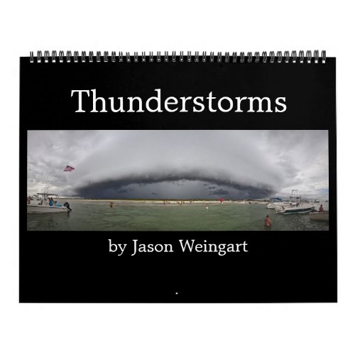 Thunderstorm Photography Calendar
