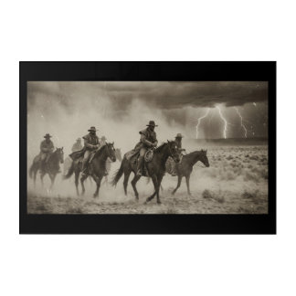 Thunderstorm Riders Acrylic Print