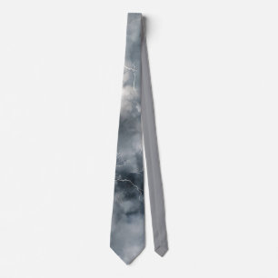 Thunderstorm Tie/tie with lightning Neck Tie