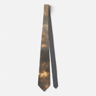 Thunderstorm Tie/tie with lightning Neck Tie