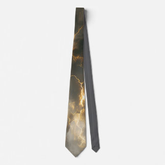 Thunderstorm Tie/tie with lightning Neck Tie