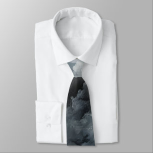 Thunderstorm Tie/tie with lightning Neck Tie
