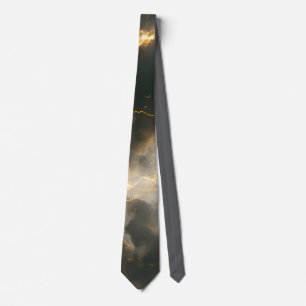 Thunderstorm Tie/tie with lightning Neck Tie