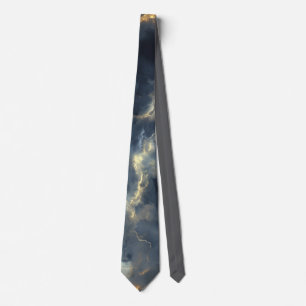 Thunderstorm Tie/tie with lightning Neck Tie