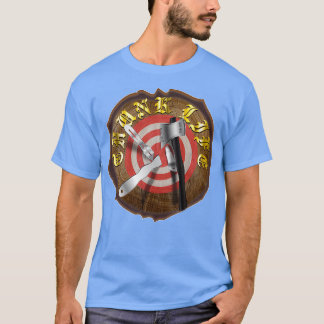 THUNK LIFE Tree Stump Impalement Target 1 T-Shirt