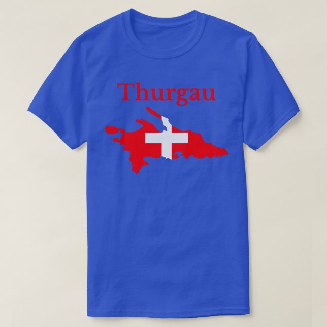 Thurgau Canton Switzerland T-Shirt (Design Front)
