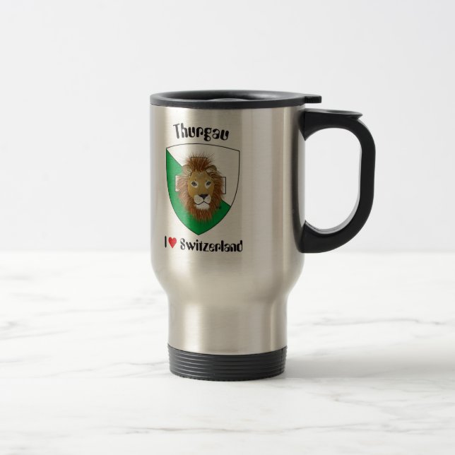 Thurgau Switzerland Suisse Svizzera Switzerland Travel Mug (Right)
