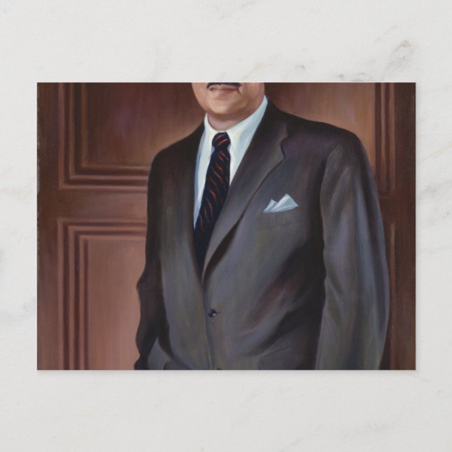 Thurgood Marshall Portrait By Betsy Graves Reyneau Postcard (Front)