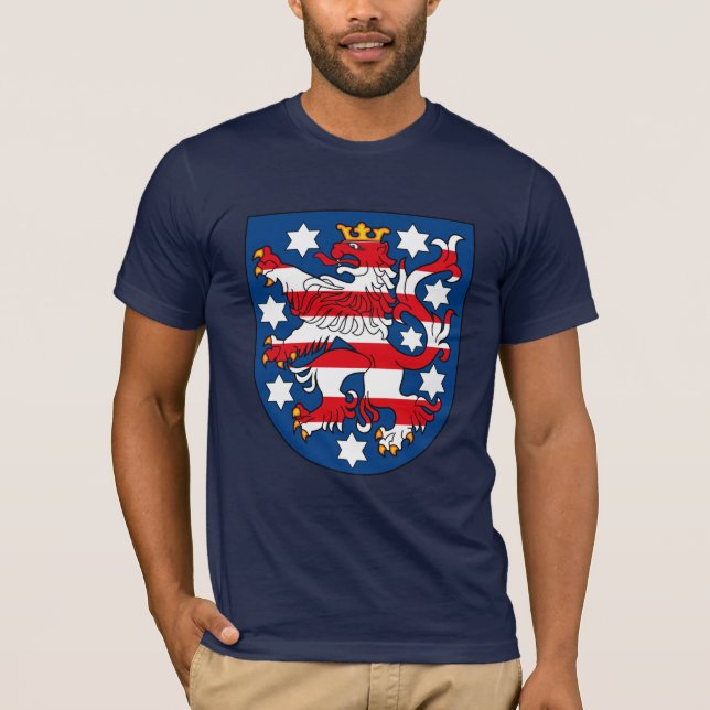 Thuringen Coat of Arms T-shirt (Front)