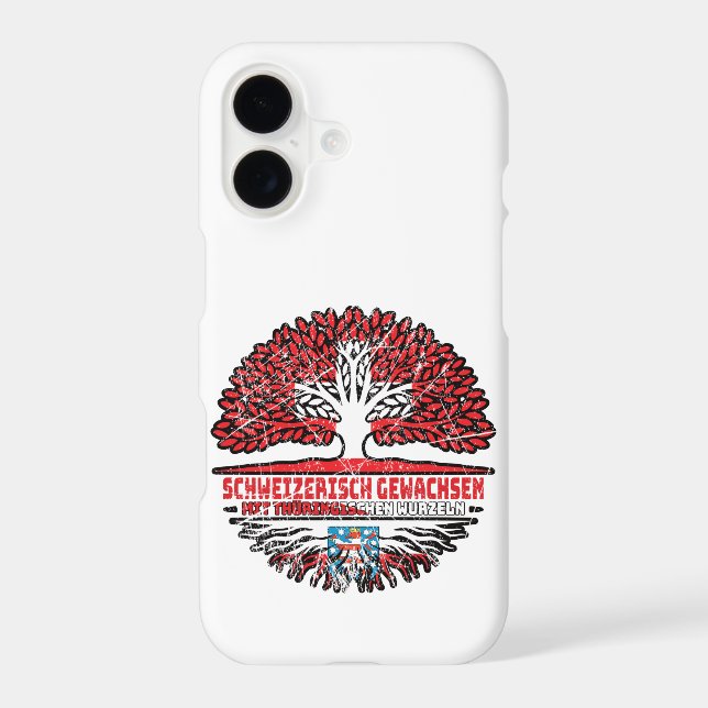 Thüringen Thüringisch Schweizer Schweiz Baum Iphone Case (Back)