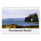 "Thurlestone Rocks!" Devon Gift (Front Horizontal)
