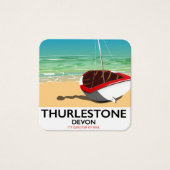 Thurlestone South Devon travel poster (Front)