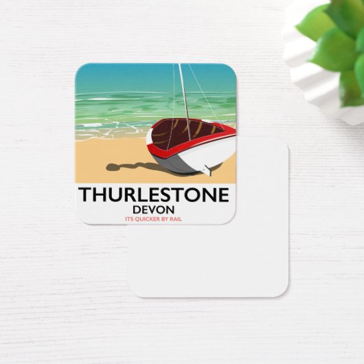Thurlestone South Devon travel poster (Desk)