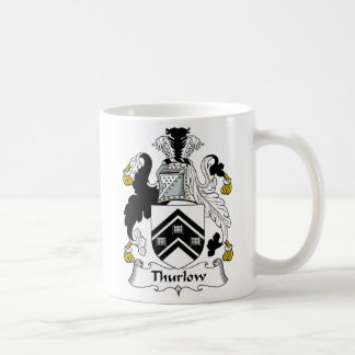 Thurlow Family Crest Coffee Mug