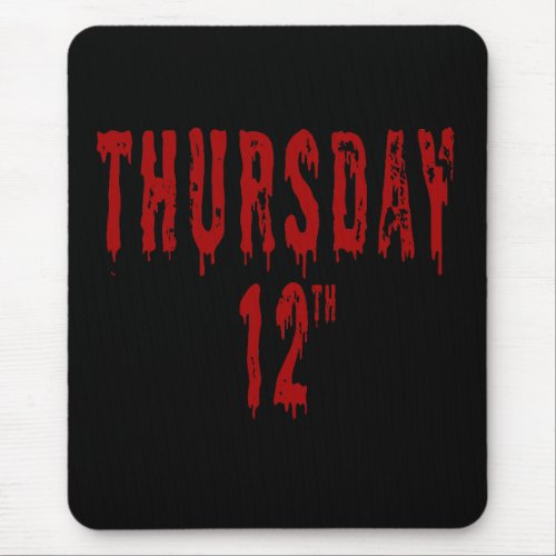 Thursday 12 Horror Halloween Gift America US Mouse Pad