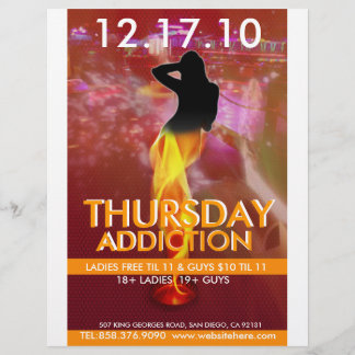 THURSDAY ADDICTION FLYER