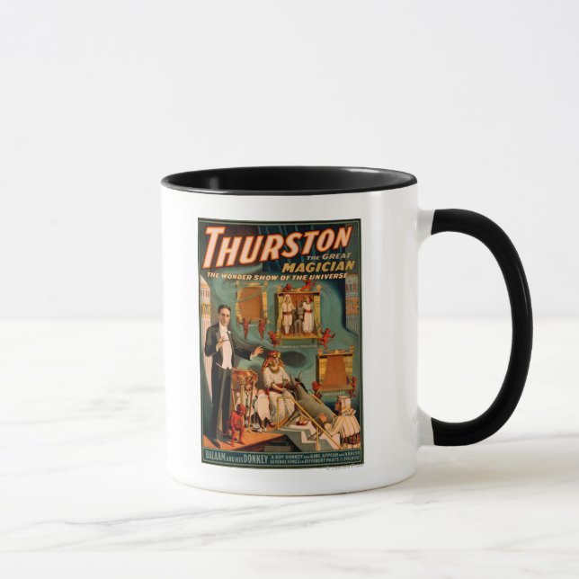 Thurston - Demons & Donkey Vanish Trick Magic Mug (Right)