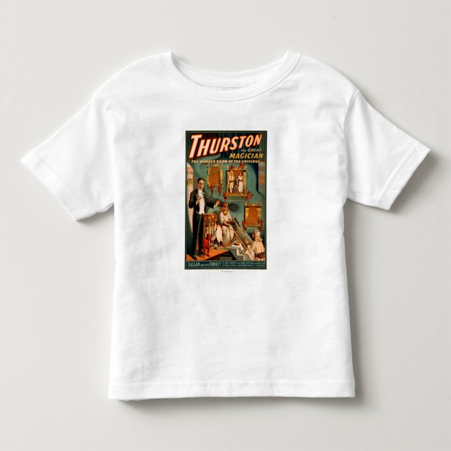 Thurston - Demons & Donkey Vanish Trick Magic Toddler T-shirt (Front)