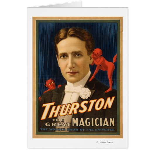 Thurston, Devil telling him secrets Magic 2 Cards (Front)