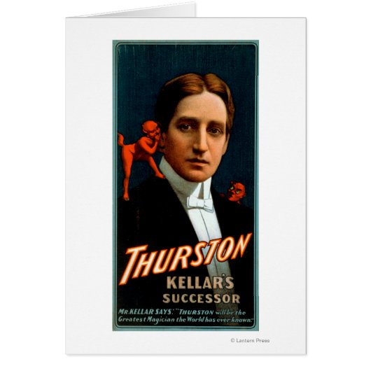 Thurston, Devil telling him secrets Magic Cards (Front)
