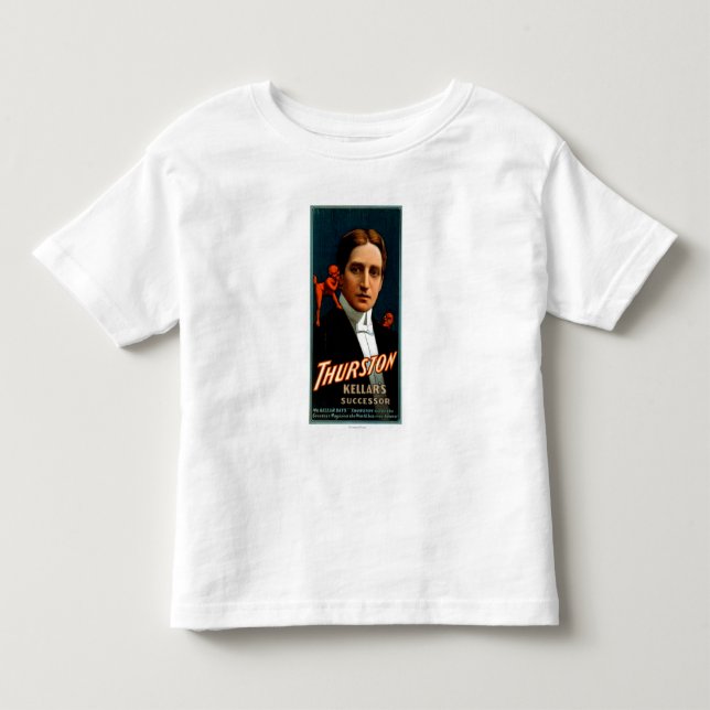 Thurston, Devil telling him secrets Magic Toddler T-shirt (Front)