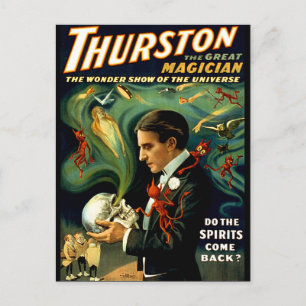 Thurston - Do the Spirits Come Back? Postcard
