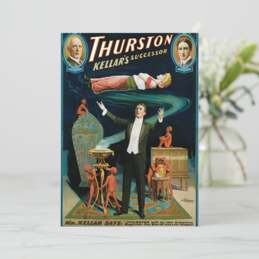 Thurston, Kellers Successor vintage Magician (Standing Front)
