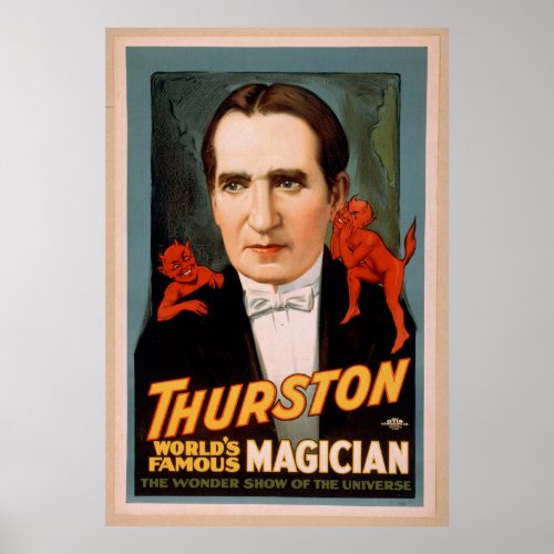 Thurston Magician Poster