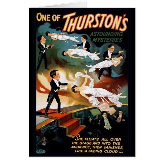 Thurston Magician Vintage Theater Poster (Front)