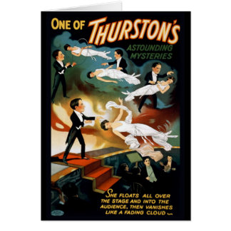 Thurston Magician Vintage Theater Poster Cards