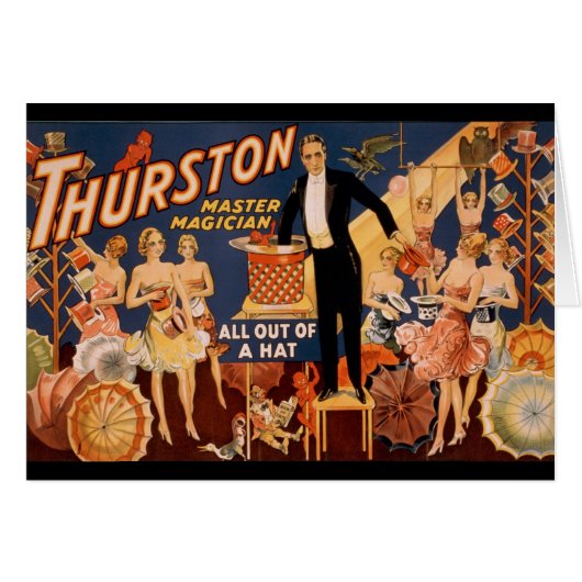 Thurston Master Magician Cards (Front Horizontal)