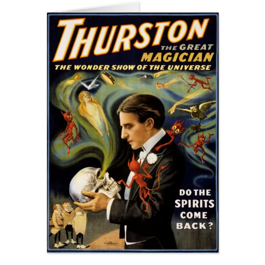 Thurston the great magician 1915 Vintage Poster (Front)