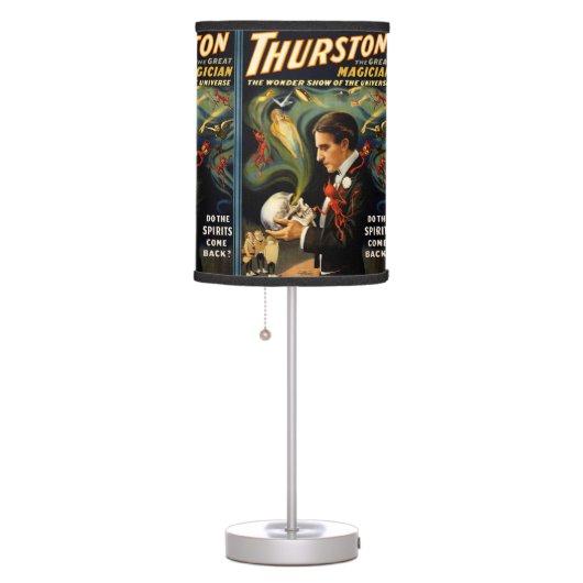 Thurston the Great Magician Table Lamp (Right)