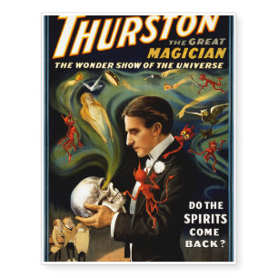Thurston the Great Magician Temporary Tattoos